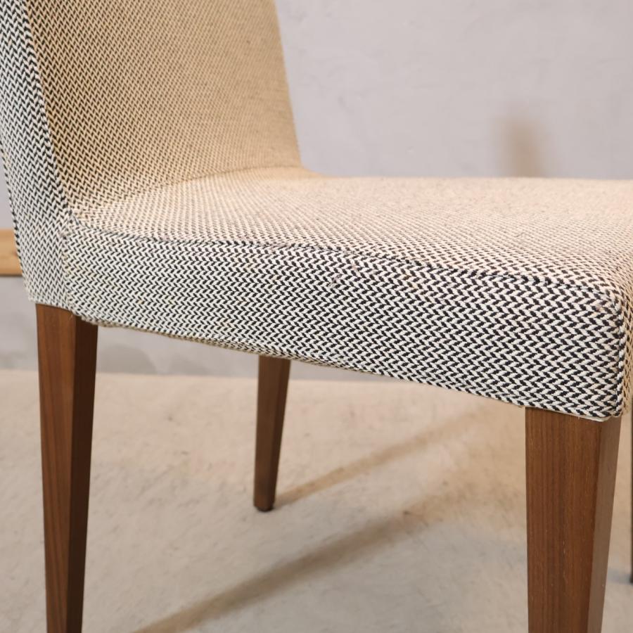 ACTUS（アクタス） FB ウォルナット材 ダイニングチェア 2脚セット