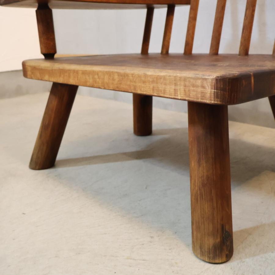 矢澤金太郎 ゆったりチェアー アームチェア 右肘 指物家具 板座チェア