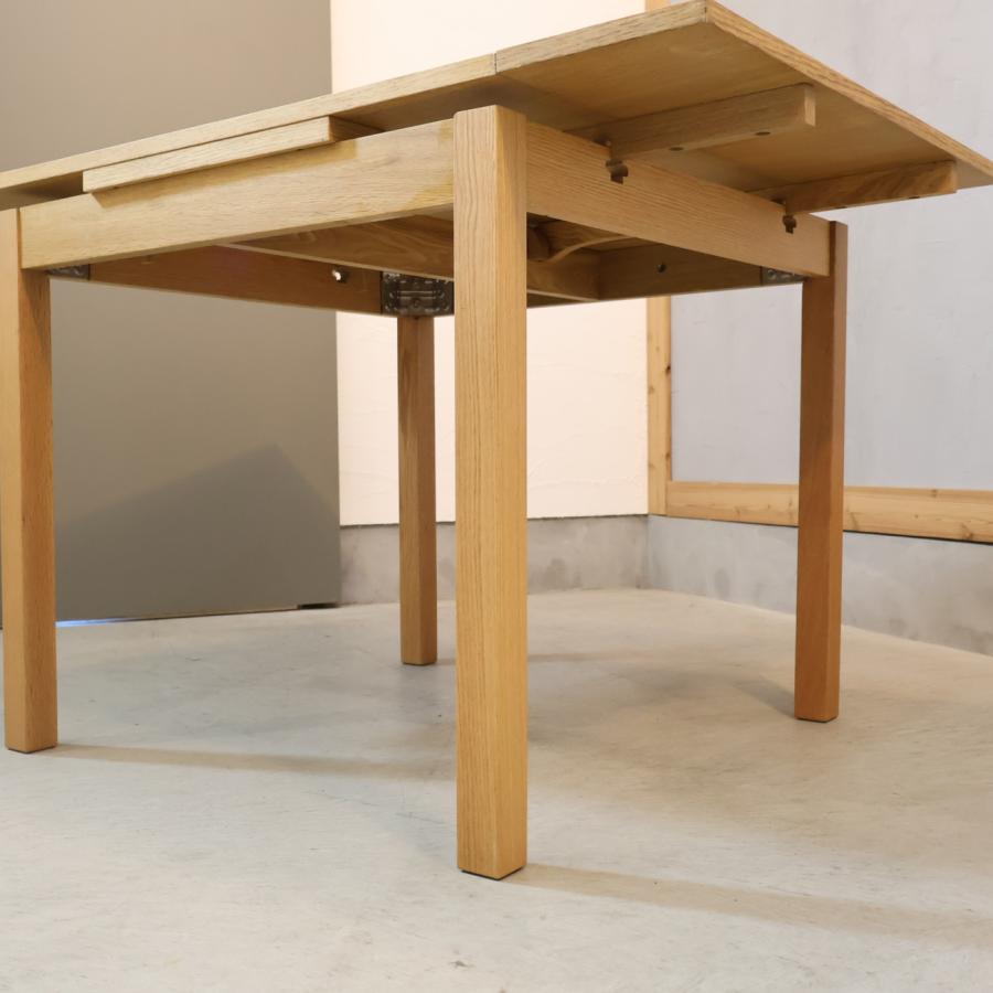 無印良品（MUJI） オーク材 エクステンションテーブル 伸長式