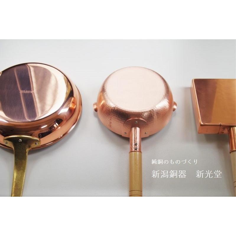 フライパン 24cm エンペラー 純銅製 新光金属 高級 銅 銅製品