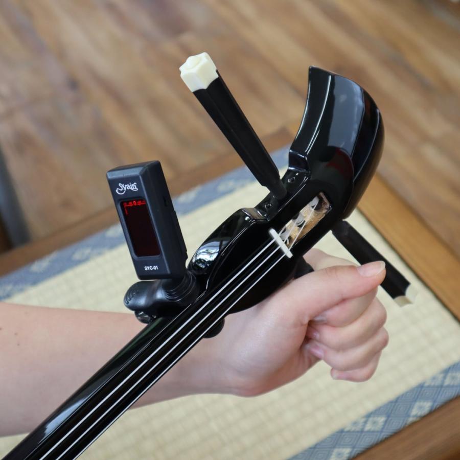 三線 チューナー クリップ式チューナー 調弦シート付き : 三線職人の