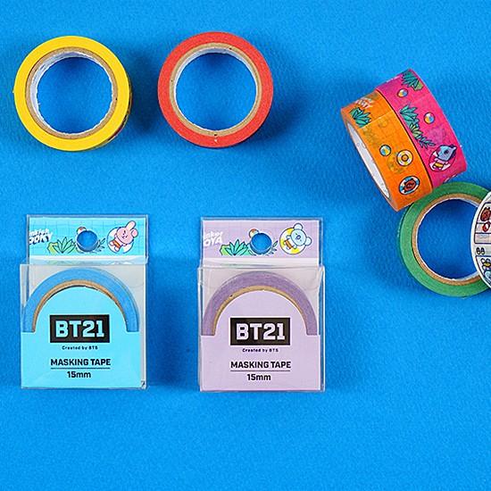 BT21 マスキング テープ II [韓国文具][文房具][かわいい][防弾少年団