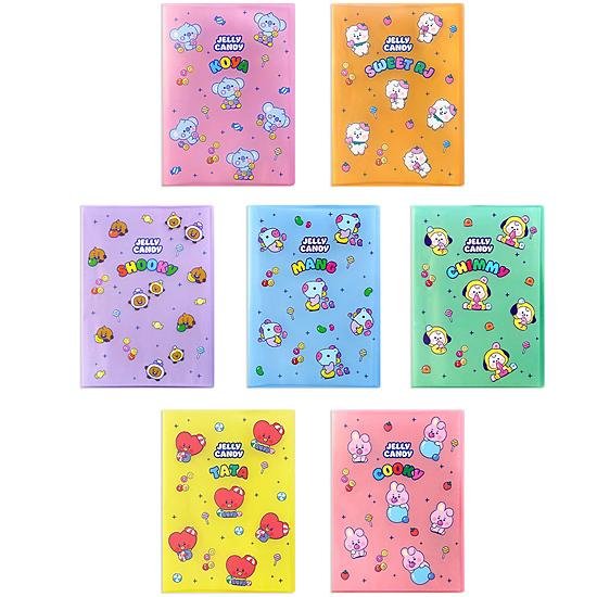 BT21 クリアファイル JELLY CHANDY 20P [韓国][文具][文房具][防弾少年