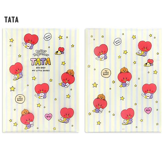 BT21 クリアファイル LITTLE BUDDY 20P [韓国][文具][文房具][防弾少年