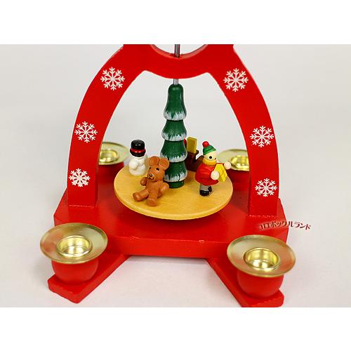 クリスマスウィンドミル（レッド） : コロボックルランド ヤフー店