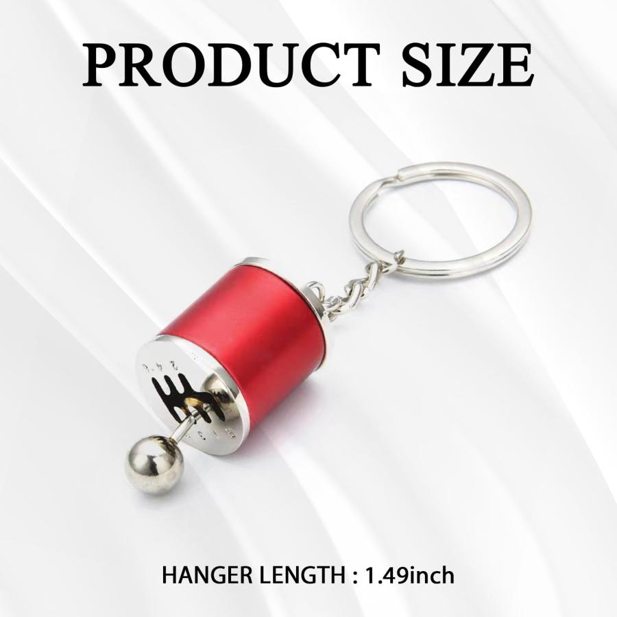 並行輸入品】beypovk カースティックシフトキーホルダー 6速マニュアル