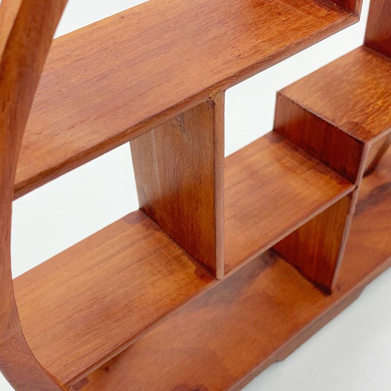 飾り棚 おしゃれ アジアン 伝統的 小物 陶器 古風 和風 和家具 違い棚