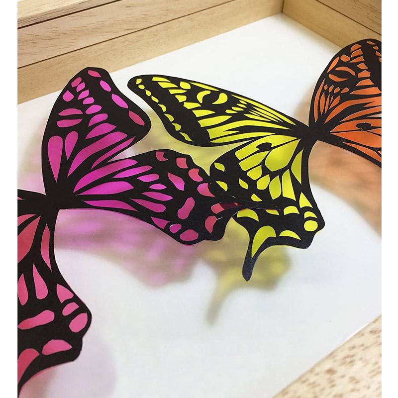 do-Art. 切り絵着色用セロファン 140x140mm 8色 各1枚入 : カワチ画材