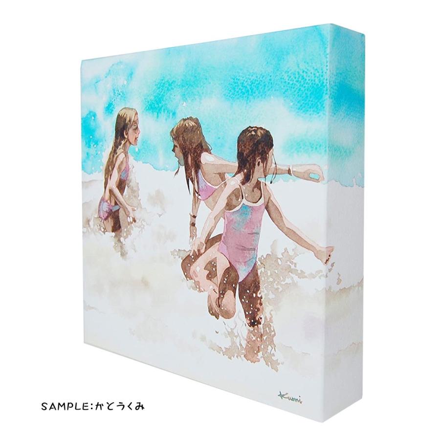 do-Art. ペーパー3Dキャンバス 10cm 角 ホワイト 5枚入 : カワチ画材