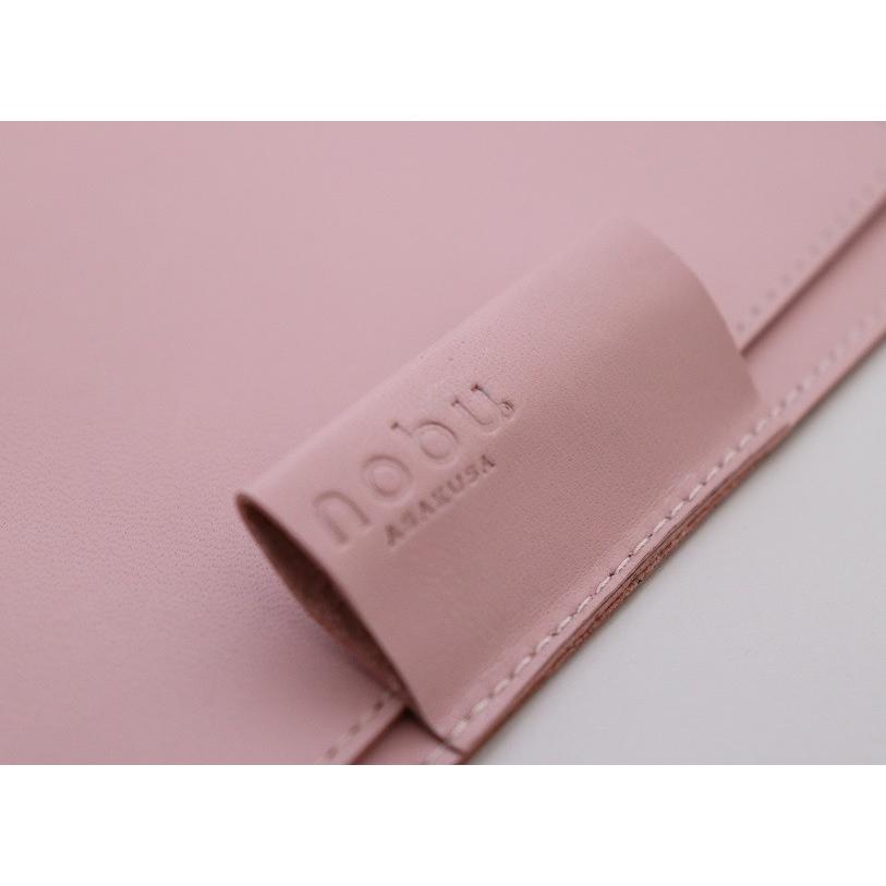 本革○ホースレザー○A5○ピンク○桜○レザーカバー○ノートカバー