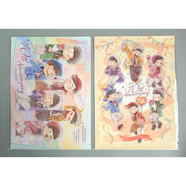 おそ松さん A4クリアホルダー メモ松 31×22cm ［色柄指定不可］ (100円