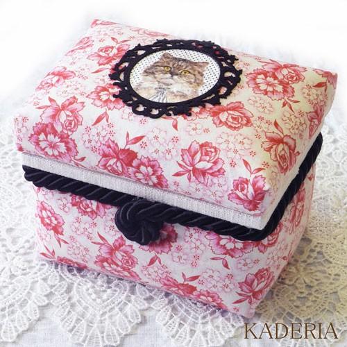 ミニ茶箱 カルトナージュ材料、デコパージュ素材 茶箱 NHKで紹介