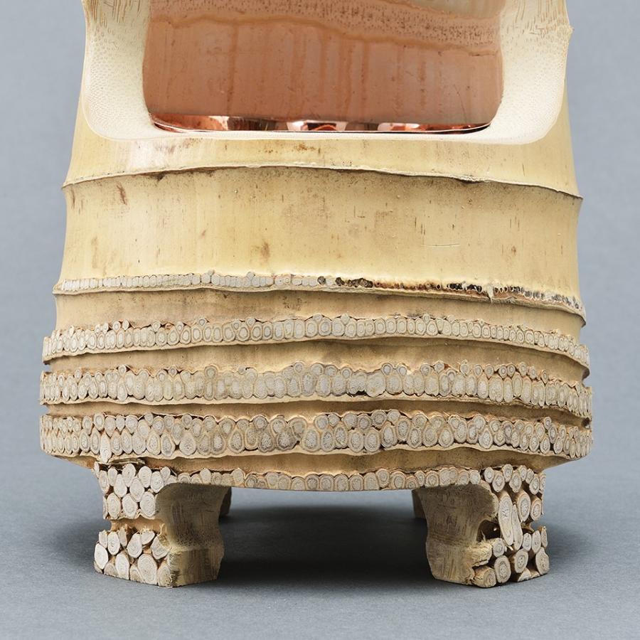 花器 竹 竹器 生け花 亀(根付) : フラワーショップ花楽 Yahoo!店