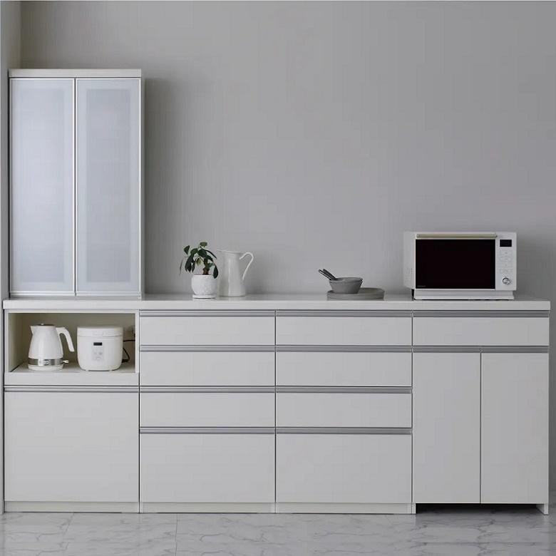 パモウナ 食器棚 天板 幅120cm キッチン家具 カウンタートップ 上台