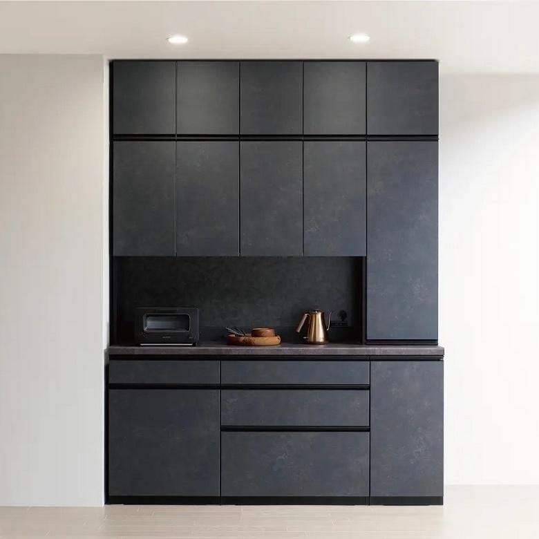 パモウナ 食器棚 下台 幅40cm オープン スライド棚 レギュラー