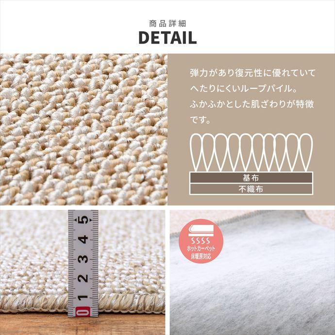 ラグ 江戸間6帖 畳 抗菌 防臭 防炎加工 ダニ 撥水 はっ水 防音 子供