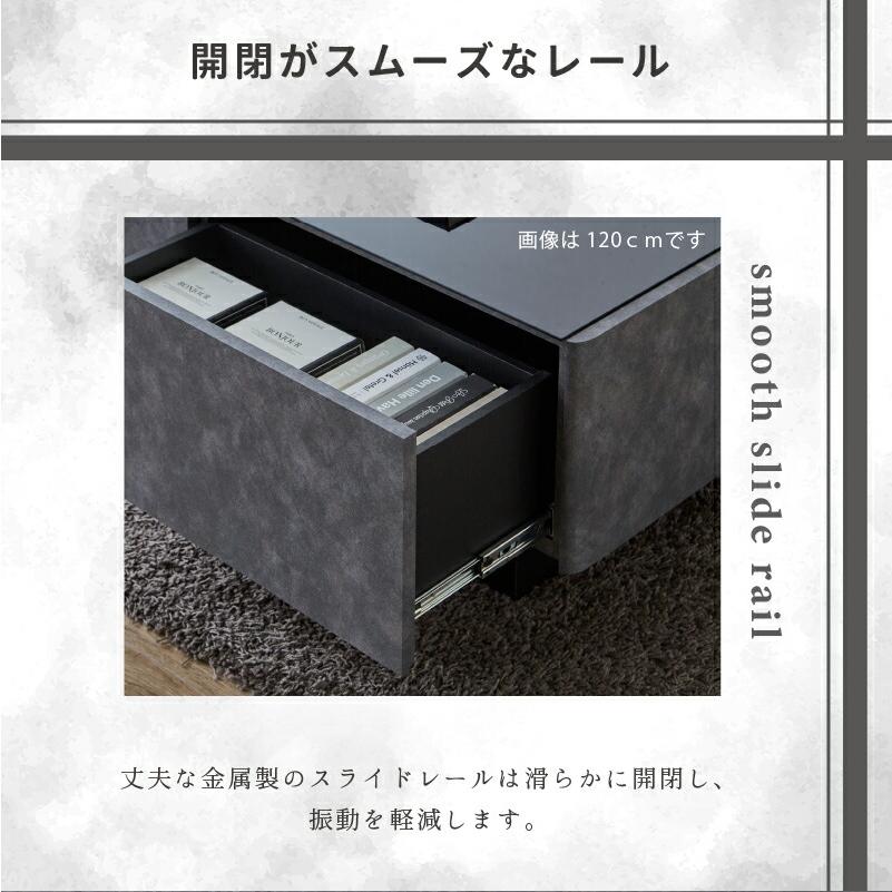 サンコウ ローテーブル 幅90 ガラス セラミック調 完成品 正方形