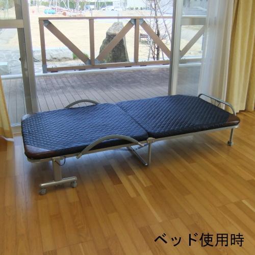 折りたたみベッド リクライニング機能付き シングルベッド 簡易ベッド