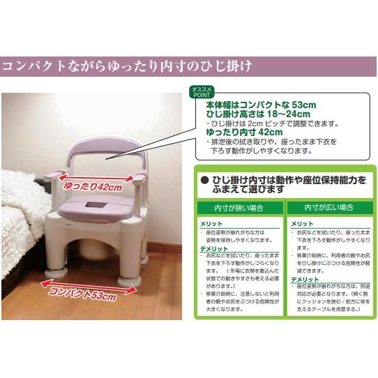 Panasonic（パナソニック） ポータブルトイレ 座楽 ラフィーネ PN