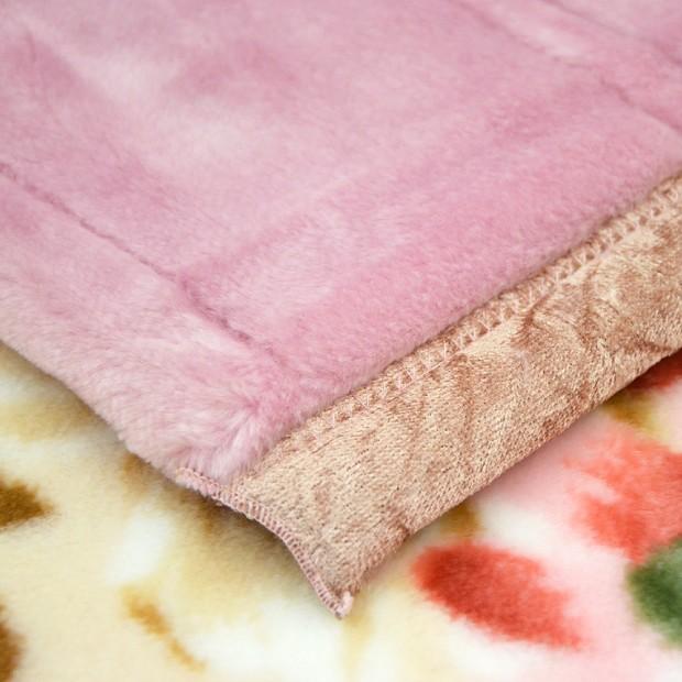 日本製 洗える 毛布 合わせ毛布 シングルサイズ 140×200 アクリル100