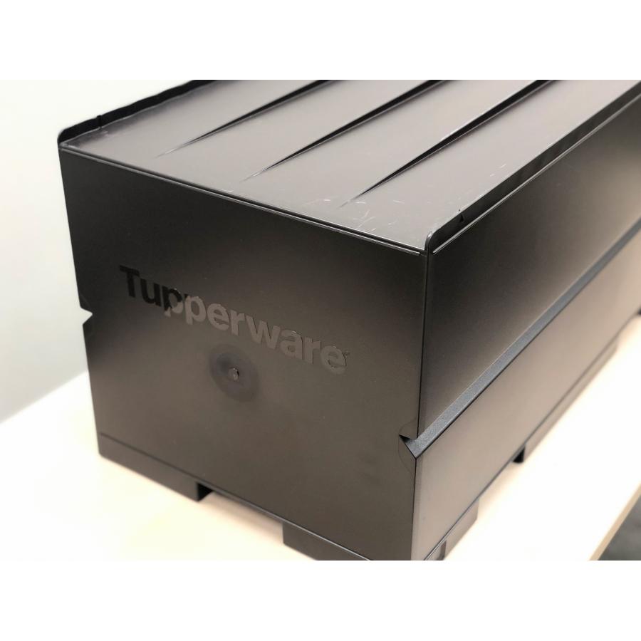 □Tupperware/タッパーウェア□スーパーチェスト ロング 引き出し 2段