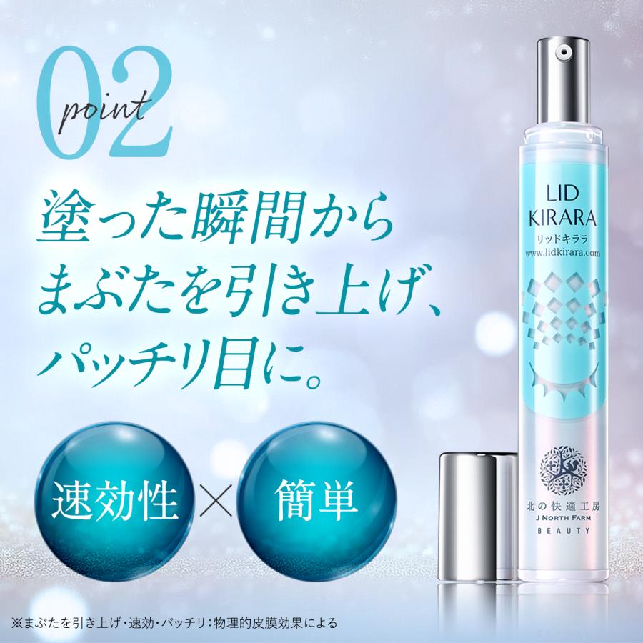 北の快適工房 まぶた たるみ 引き上げ ジェル 「リッドキララ」 アイ