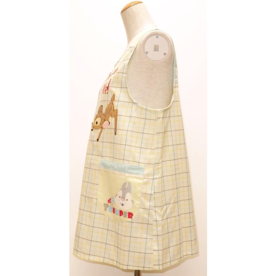 バンビ 首・腰ボタン キャラクター エプロン ディズニー JS0029 : 快適