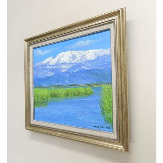 小林和作 李白 漢詩 色紙に彩色 絵画 美術品 アート 美術 芸術 油絵