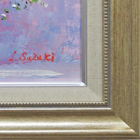 絵画 油絵 黄ばら （鈴木郁夫） 【肉筆】【油絵】【花】【6号