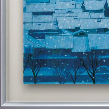 東山魁夷 絵画 年暮る(としくる) 【複製】【美術印刷】【巨匠】【変型