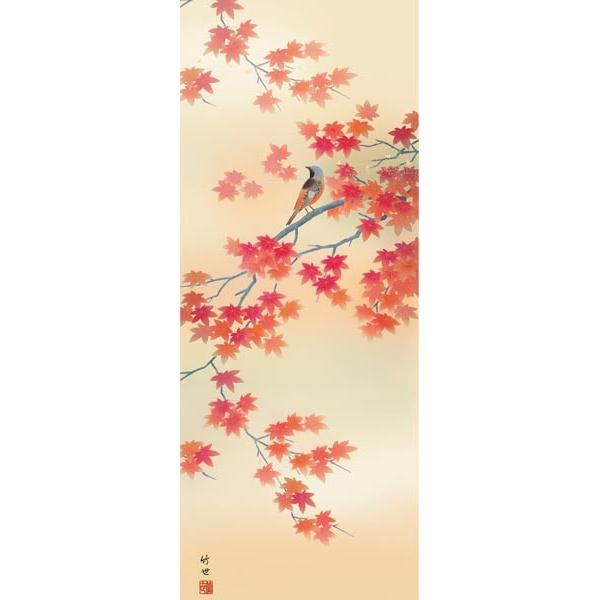 掛け軸 四季花鳥 (田村竹世) 掛軸 : 掛け軸・絵画の専門店 掛軸堂画廊