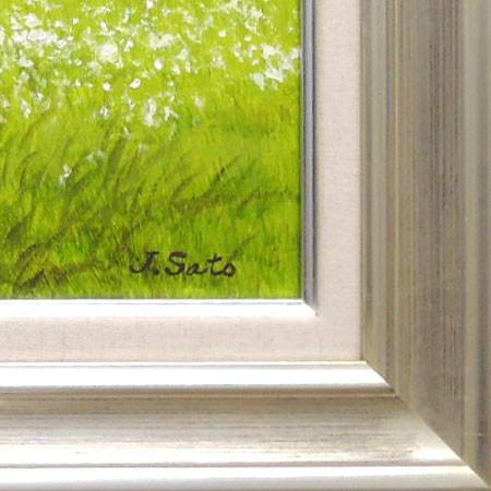 絵画 油絵 駿馬 (佐藤純一) 【肉筆】【油絵】【静物・動物画】【10号