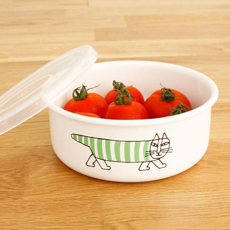 Lisa Larson（リサラーソン） ホーロー容器 ホーロー 保存容器