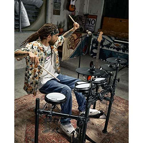 Donner 電子ドラム セット 5ドラム 4シンバル メッシュ 折りたたみ式