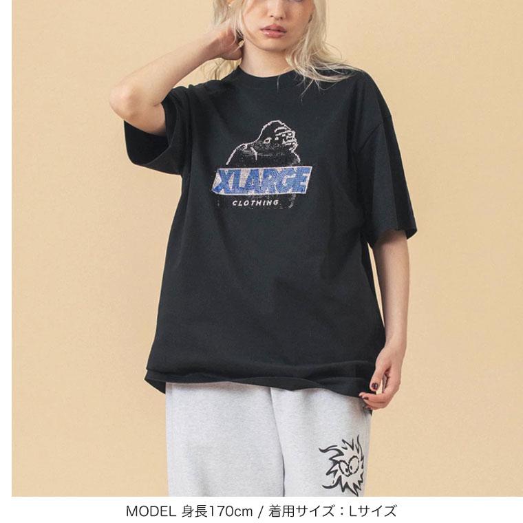 XLARGE（エクストラ ラージ） ラインストーン Tシャツ RHINE STONE