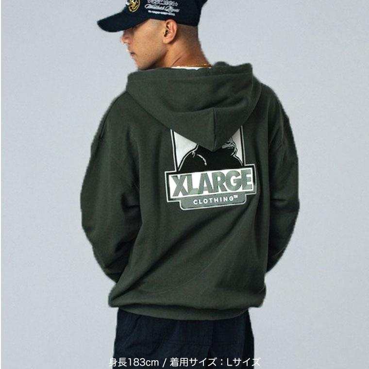 XLARGE（エクストラ ラージ） スウェット パーカー OG BOX ZIP UP