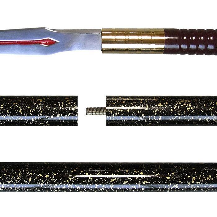 槍 やり 舞踊刀 日本舞踊 歌舞伎 小道具 踊り 舞台 198cm : カメヤ