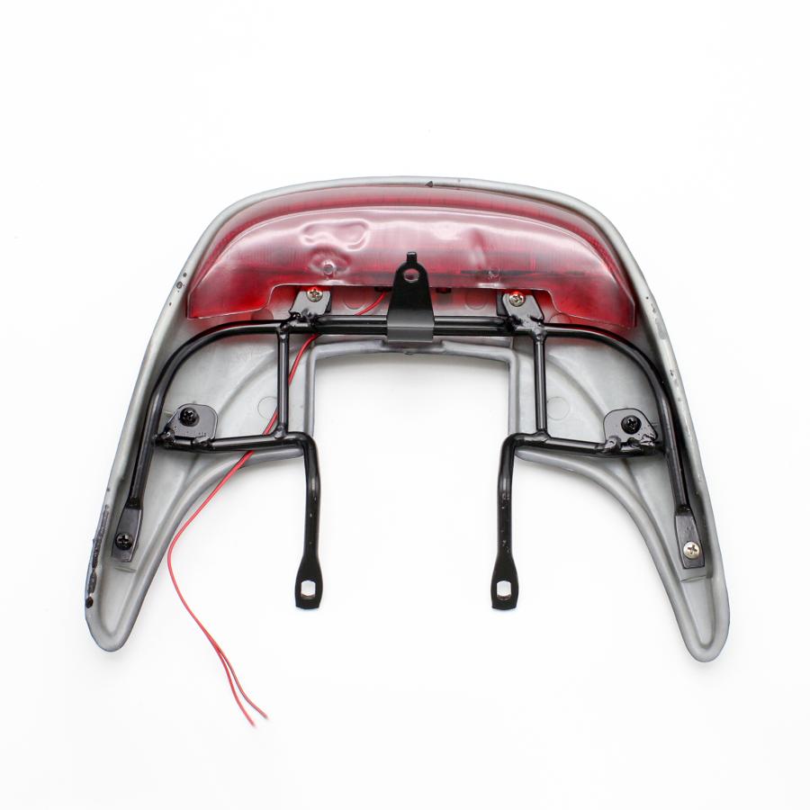 スーパーディオZX AF27 AF28 リアスポイラーLEDセット 黒 SuperDio