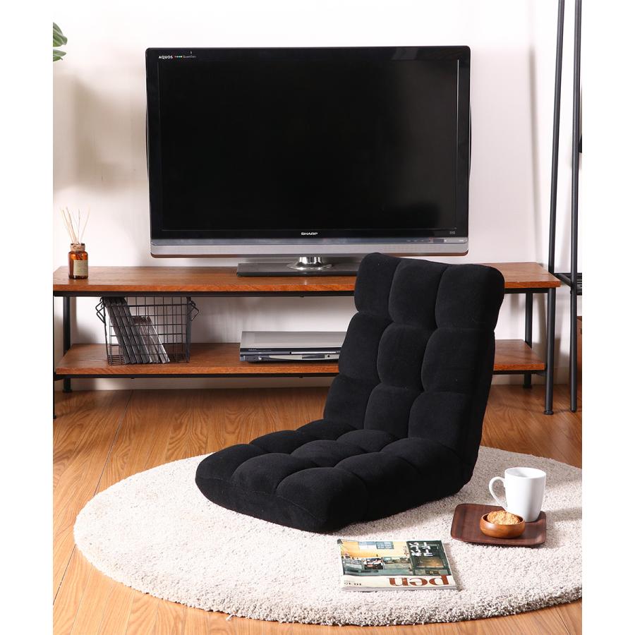 リクライニング フロアチェア ふわもこ 座椅子 不二貿易 | 座いす いす