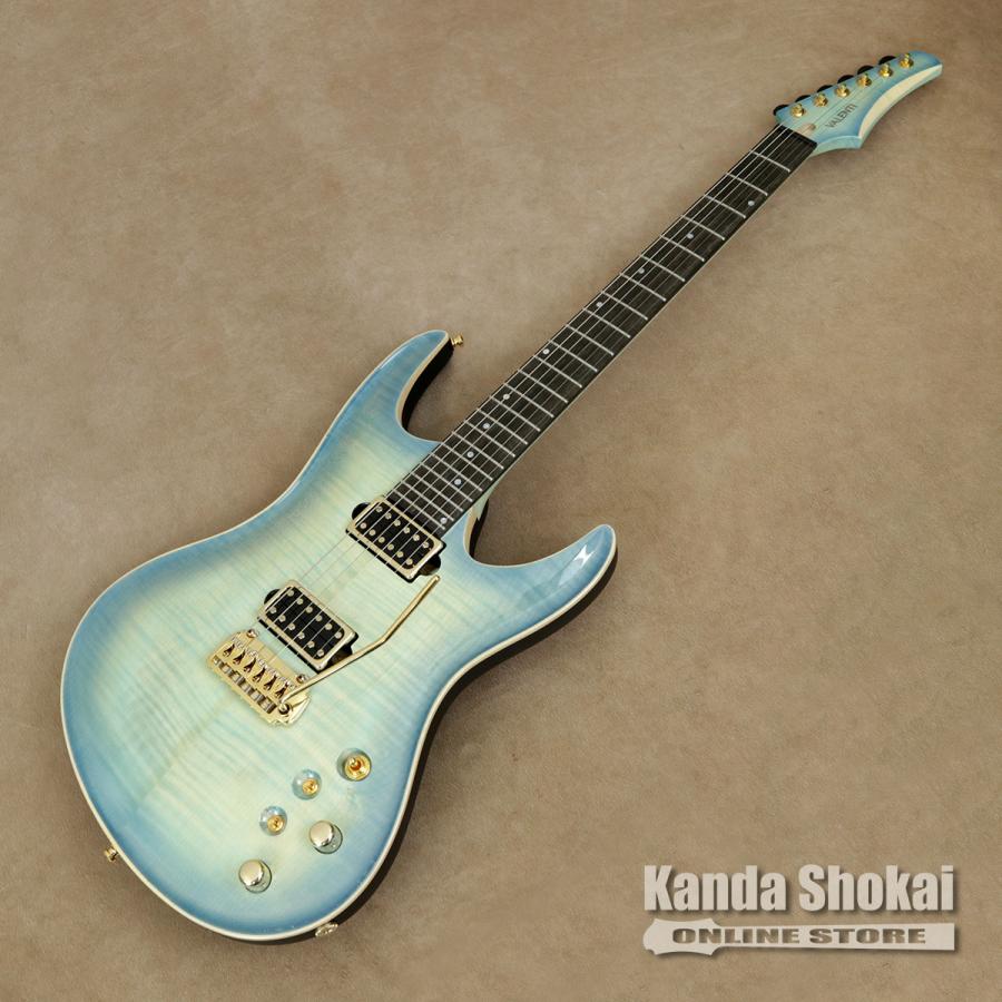 Valenti Guitars ( ヴァレンティーギター ) Nebula Carved, Ice Blue