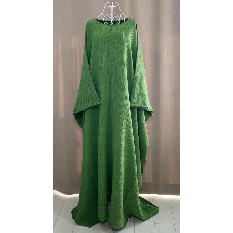 100％綿の素材の,ヨモギ蒸しマント 、コットンよもぎ蒸し専用服、3