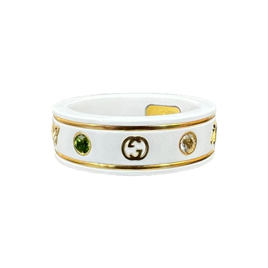 GUCCI（グッチ） 527095 J8F76 8521 ジェムストーン付き アイコン