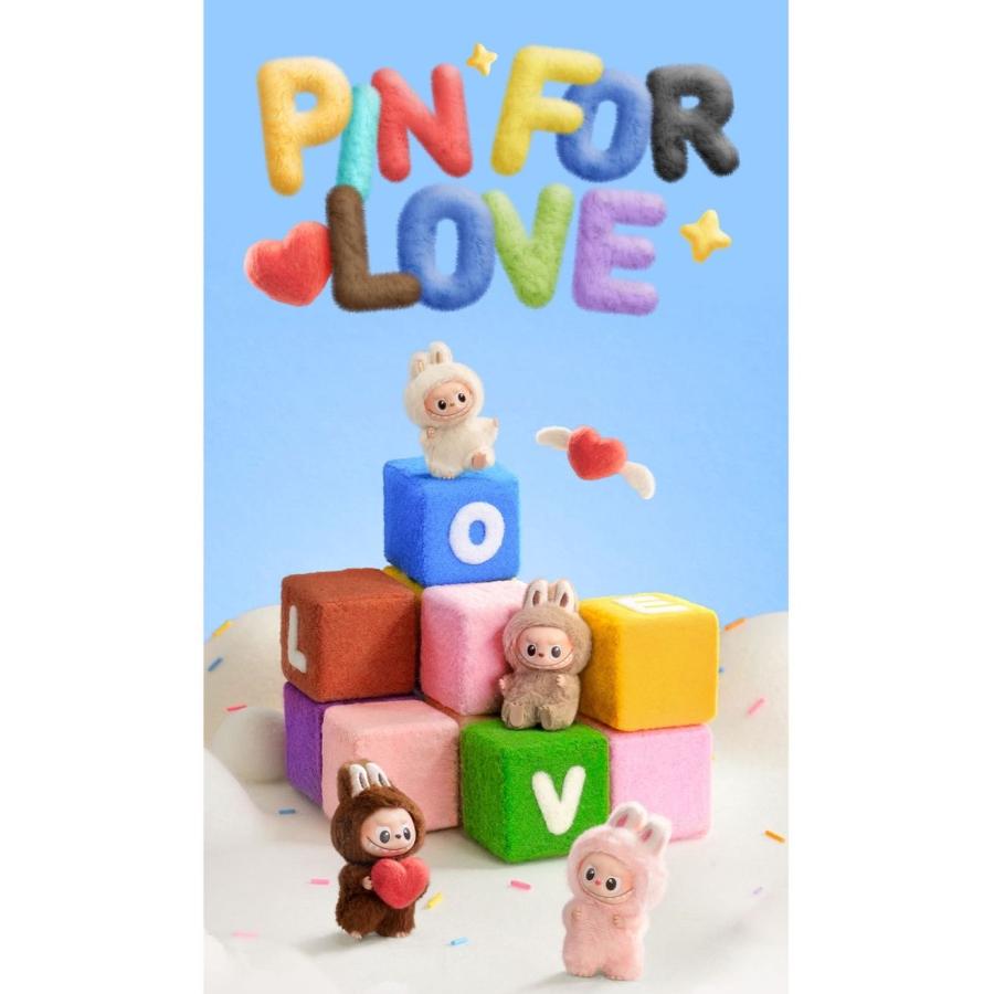 3月初旬ごろ発送】POP MART THE MONSTER PIN FOR LOVE シリーズ