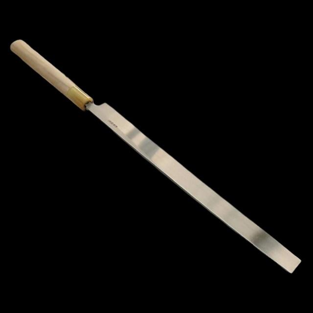長之助作 蛸引包丁 白鋼 300mm 片刃 : 利工具ショップ - 通販 - Yahoo