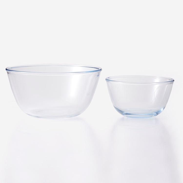 KEYUCA（ケユカ） 耐熱ガラスボウル 800ml 電子レンジ・オーブンOK