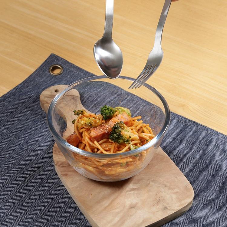 KEYUCA（ケユカ） 耐熱ガラスボウル 800ml 電子レンジ・オーブンOK