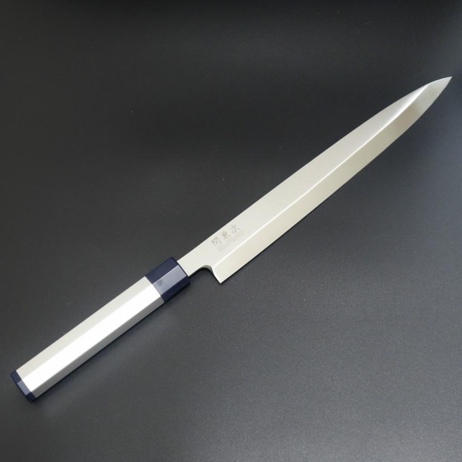 関兼次 包丁 刺身包丁 柳刃包丁 270mm アルミ柄和包丁 モリブデン