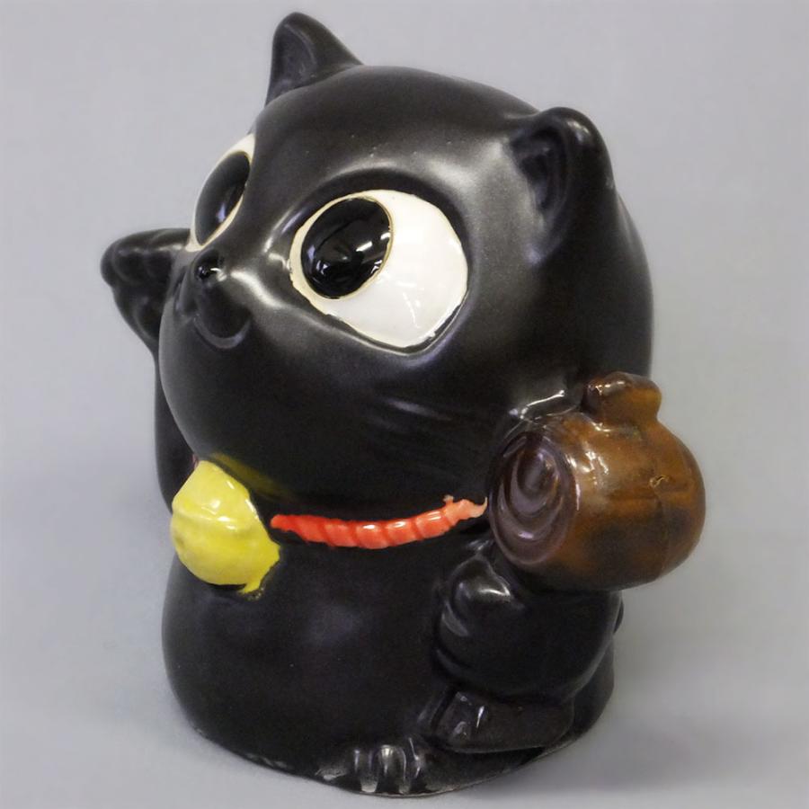 大人気 黒猫 クロネコ 黒ねこ 黒ネコ 日本製 信楽焼 おしゃれ 招き猫