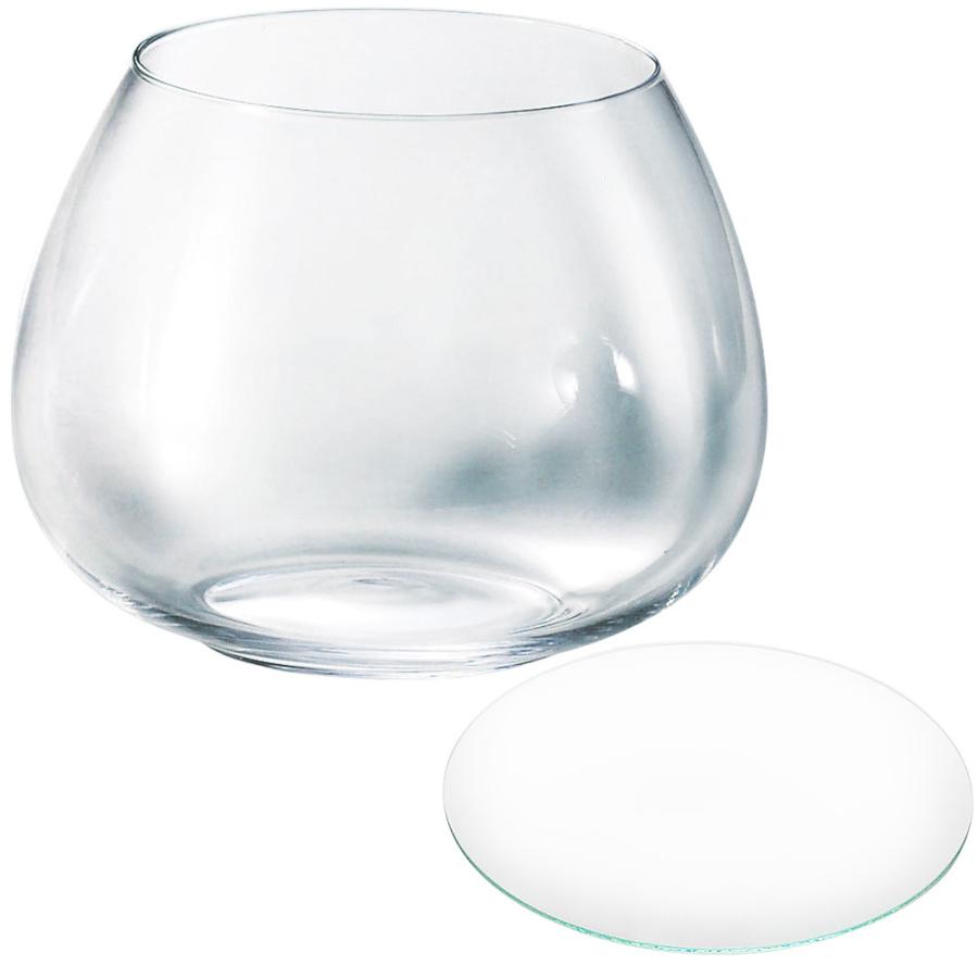 ガラス花瓶 国産品 蓋付き おしゃれ フラワーベース 花器 人気