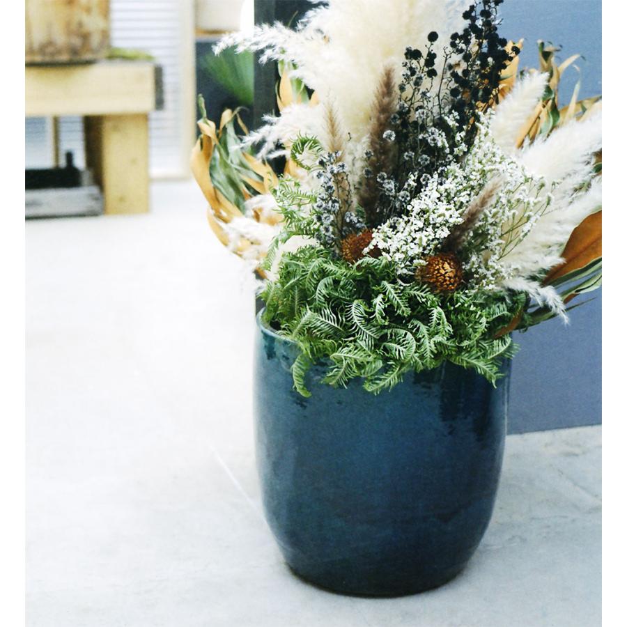 植木鉢 おしゃれ 大型 プランター 人気 おすすめ 観葉植物 釉薬陶器